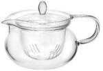 Chikao Lucas üveg teáskanna üveg szűrővel 450ml