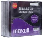 Maxell Кутийки за CD/DVD MAXELL Slim Black 10pk /цена за 10 бр. / (ML-DC-CDBOX-SLIMCASE-10PK) - Allstore