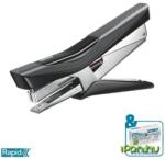 Rapid Tűzőgép kézi 10/4 15 lap Fixativ F11 fekete (5000289)