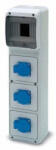 Famatel S. A ACQUA doboz 6 modul - 3 db házt. alj 125x495x107 IP44, 6401, Famatel S. A (6401)