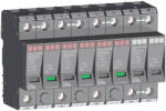 KIWA POm I 3+1 LCF 100/25kA szikraköz+varisztor túlfeszültség levezető T1+T2 (B+C) 81.142 (KIWA81142)