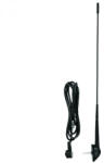 Somogyi SAL 90557 autóantenna tetőre, M5 csavar, DIN csatlakozó, 440 mm, 0-45°, gumi burkolat, 90557 (90557)