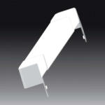 KOPOS Takaróidom fehér PK 110X70 D csatornához, PVC, 8453_HB (KOP8453HB)