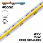 spectrumLED LEDSZALAG SPL COB LED 504led/m 14W IP20 DC 24V 4000K, természetes fehér 29428 SpectrumLED (29428)
