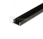 Topmet TM-profil LED Begton alu fekete 2000mm C7020021 (285043)
