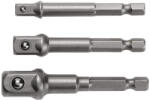 Högert Technik Fúrógépbe rögzíthető bittartó, CrV acél ötvözet, 1/4", 3/8", 1/2" bitekhez HT1S445 (HT1S445)