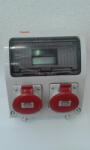 Famatel S. A AcQUA 9 modulos szerelt ipari doboz /2db 5p 16A-380V/, 3957_95, Famatel S. A (3957_95)
