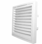 Dospel KR 150, szellözőrács, szúnyoghálóval, négyzet, 007-0156, Dospel (007-0156)