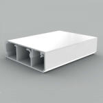 KOPOS Padlócsatorna 2m 80x25mm fehér, PVC, (2m/szál), LP 80X25_HD (KOPLP80X25HD)