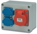 Famatel S. A Szerelt doboz 2db HT + 1db 5P 32A, 3070_5, Famatel S. A (3070_5)