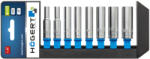 Högert Technik Dugókulcs készlet, 150 mm, 1/4", CrV, DIN3124 HT1A886 (HT1A886)