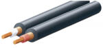 Somogyi Elektronic SAL KN 6 árnyékolt vezeték, 2 ér, 0, 08 mm2, fekete, 100 m/ tekercs, KN_6 (KN_6)