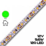 S-LIGHTLED LEDszalag SL-3528WN120 120led/m IP20 színes 9, 6W/m zöld LED10171 (LED10171)