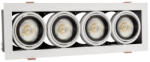 spectrumLED MODERN DAY MINI GU10 x4 FEHÉR frame Süllyesztett lámpatest, SLIP002004 SpectrumLED (SLIP002004)