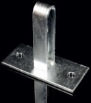 KOPOS Tartókonzol függőleges egyes, Tüzihorganyzott, (2m/szál), NKSJ_F (KOPNKSJF)