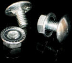 KOPOS Kapupánt csavar és önzáró anya M6 E90, Elektrolitikusan horganyzott, NSM 6X10_ZNCR (KOPNSM6X10ZNCR)