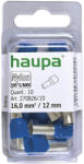 Haupa Érvéghüvely szigetelt 16/12 kék 270826/10 SmallPack Haupa (10db/bliszter) (27082610)