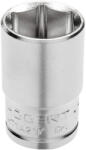 Högert Technik Dugófej 1/2", hatszögletű, metrikus, CrV acél, 12 mm, DIN3124, 1 db / blister HT1A212 (HT1A212)