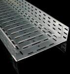 KOPOS Kábeltálca integrált végződéssel, horganyzott, (3m/szál), KZI 85X400X1.00_S (KOPKZI85X400X100S)