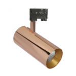 SpectrumLED MDR BRANTA METALICA 830 háromfázisú sínes lámpa, 19W, 36°, CRI 80, CASAMBI, Meleg fehér, Arany WOJP07629 SpectrumLED (WOJP07629)