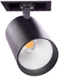 SpectrumLED MDD PESO 1 830 háromfázisú sínes lámpa, 19W, 40°, CRI 80, Meleg fehér, Fekete WOJP03299 SpectrumLED (WOJP03299)