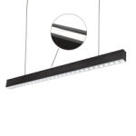 spectrumLED ALLDAY INSPIRE TWO SIDES DARK LIGHT 50° Fehér 830 39W 230V 112 cm Fekete Lineáris lámpatest, WOJP07188 SpectrumLED (WOJP07188)