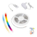 spectrumLED LED SZALAG 17W/5m RGBW+CCT+DIMM (5m) with PU silicone + controller + EU power adaptor Wi-Fi Spectrum SMART , WOJ14493 SpectrumLED (WOJ14493)