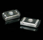 KOPOS Négyszögletes csúszóanya M10 E90, Elektrolitikusan horganyzott, PM 41 M 10_ZNCR (KOPPM41M10ZNCR)