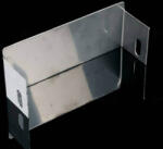 KOPOS Végzáró rozsdamentes acél 125x50mm kábeltálcához, Rozsdamentes acél AISI 304, NIXK 50X125_IX (KOPNIXK50X125IX)