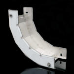 KOPOS 90°-os emelkedő idom 62x50mm kábeltálcához rozsdamentes acél, Rozsdamentes acél AISI 304, NIXSO 90X50X62_IX (KOPNIXSO90X50X62IX)