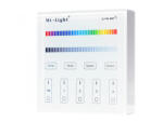Mi-Light MiLight FUTB3 RGB+W 4 zónás fali vezérlő, távirányító 3V Elemes, Mi-Light Smart panel, fehér (FUTB3)