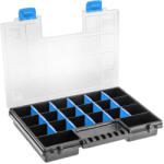 Högert Technik Műanyag kelléktároló doboz, 14", 34, 4 x 24, 9 x 5 cm HT7G024 (HT7G024)