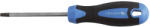 Högert Technik TORX csavarhúzó hatszögű, T27, S2 acél, 100 mm HT1S057 (HT1S057)