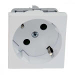 KOPOS QUADRO moduláris dugalj (SCHUKO) földeléssel, gyermekvédelemmel IP20, PVC, QS 45X45 C_HB (KOPQS45X45CHB)
