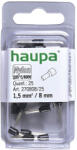 Haupa Érvéghüvely szigetelt 1, 5/ 8 fekete 270808/25 SmallPack Haupa (25db/bliszter) (27080825)