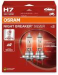 OSRAM Night Breaker Silver +100% H7 DUO BOX halogén izzó 64210NBS-2HB