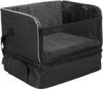 TRIXIE scaun sau pat auto pentru câini și pisici pt călători lungi - Negru - 45 × 38 × 37 cm (1322)