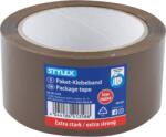  Stylex csomagoló ragasztószalag 66m x 5cm, barna, extra erős (41358)