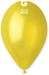 Gemar Sárga metál lufi 26 cm
