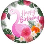 Procos Fólia lufi - Flamingó Happy Birthday 46 cm
