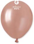 Gemar Metál lufi rosegold13 cm