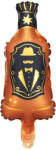 PartyDeco Fólia lufi - Whiskey 27 x 12 cm