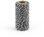 PartyDeco Baker's Twine zsinór - fekete 50 m