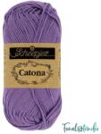 Scheepjes Catona 113 Delphinium - lila színű pamut fonal - 50gramm