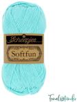 Scheepjes Softfun 2603 Cool Blue - élénk hűvös kék fonal
