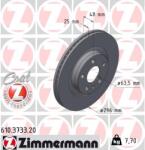 ZIMMERMANN Disc frana ZIMMERMANN 610.3733. 20 - automobilus