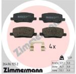 ZIMMERMANN set placute frana, frana disc ZIMMERMANN 26496.155. 2 (26496.155.2)