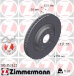 ZIMMERMANN Disc frana ZIMMERMANN COAT Z 285.3538. 20 (285.3538.20)