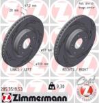 ZIMMERMANN Disc frana ZIMMERMANN BLACK Z 285.3519. 53 (285.3519.53)