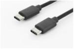 ASSMANN ASSMANN USB 3.0 SuperSpeed Connection Cable USB C M(plug)/USB C M(plug) 1, 8m bla (AK-300138-018-S)